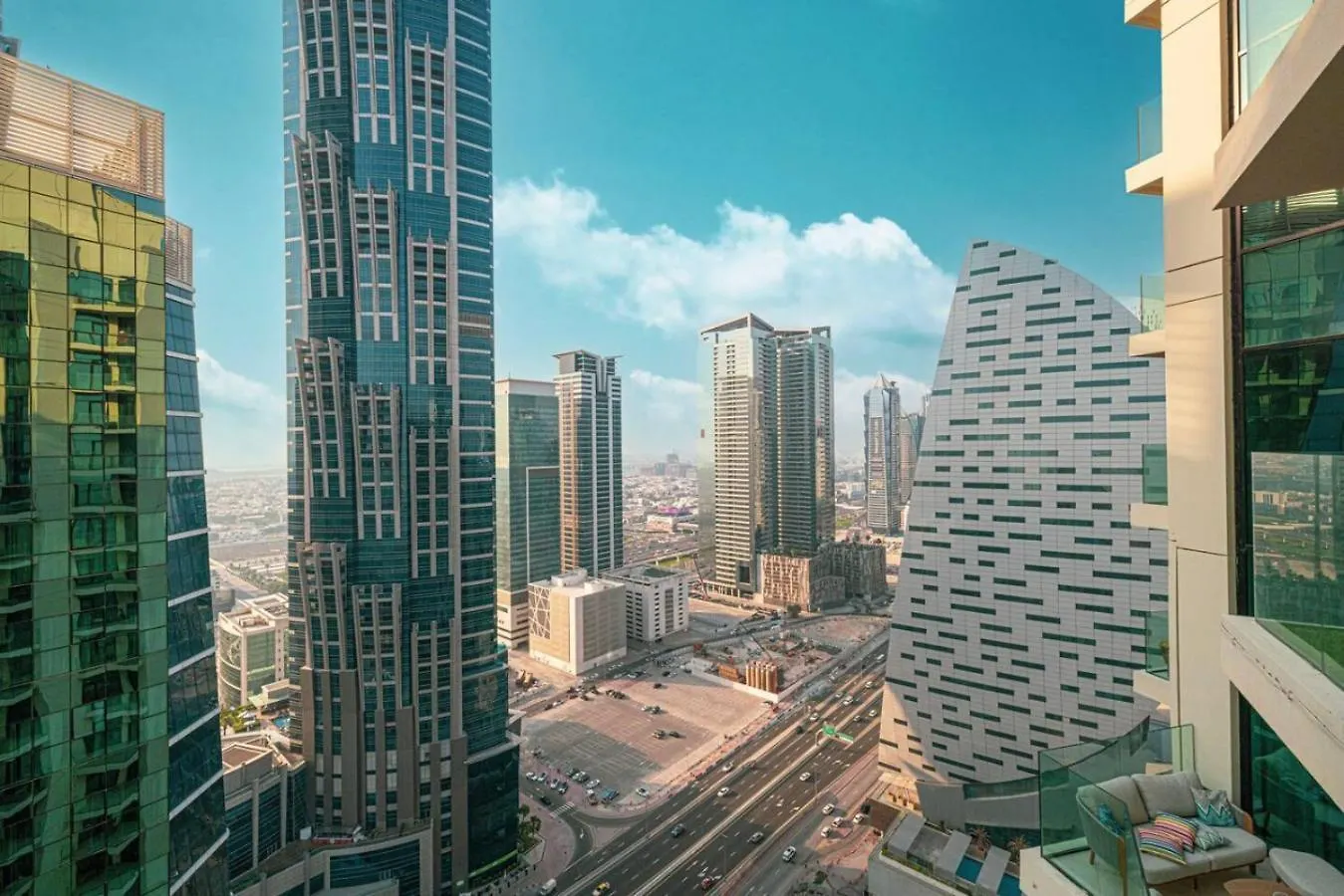 High-Floor Designer Flat - Infinity Pool 2Br 8Pax Appartement Dubai Verenigde Arabische Emiraten