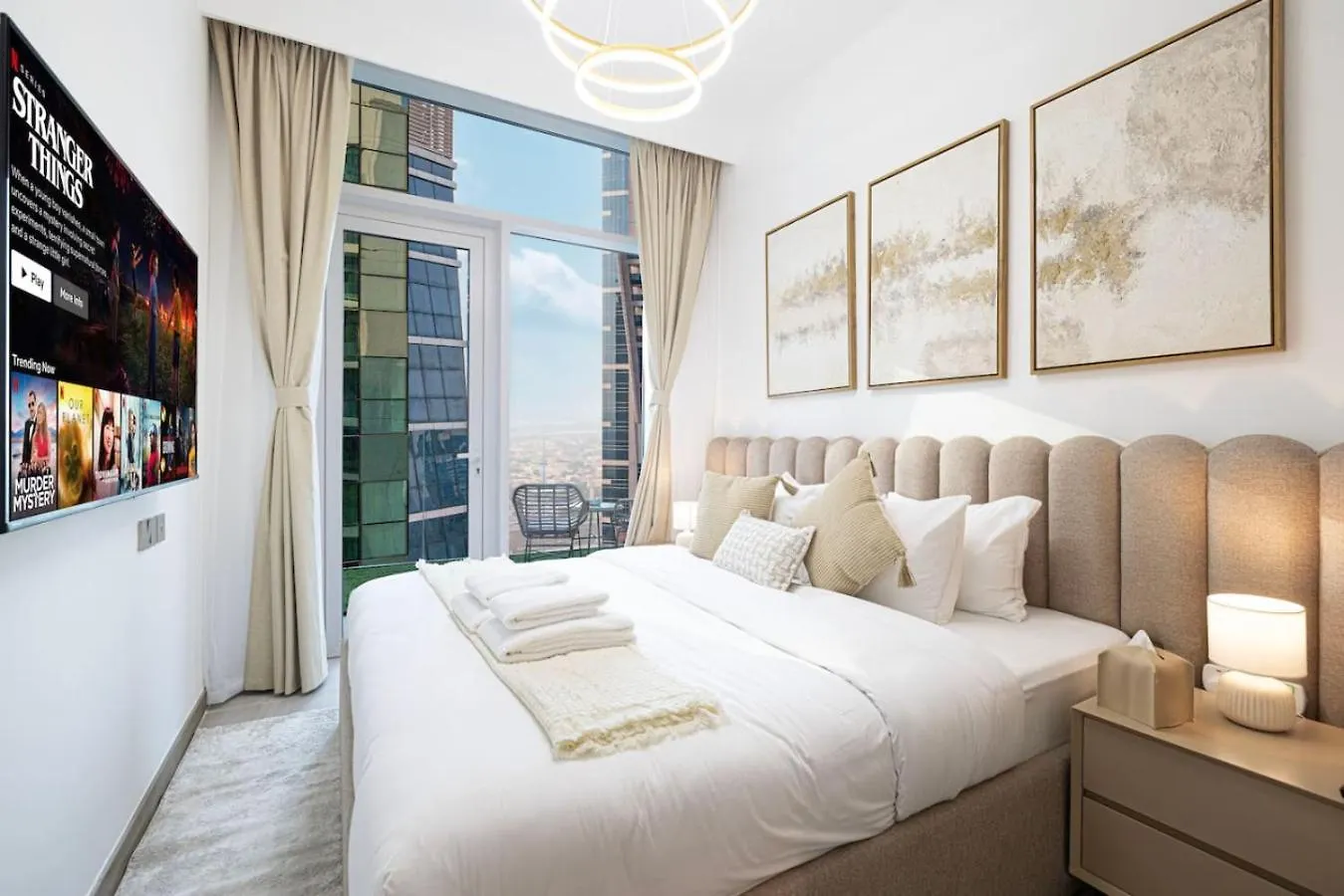 High-Floor Designer Flat - Infinity Pool 2Br 8Pax Appartement Dubai